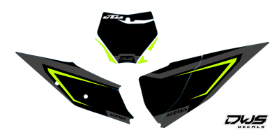 number nummern nummer start dws decals
