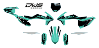 KTM EXC 125 250 350 450 500 2020 Model 14 set
 
Gehele stickerset bestaande uit
- Radiaset (6 delig)
- Nummerset (5 delig)
- Trimset (12 delig)

 
KTM EXC 125 250 350 450 500 2020 Model 14 set

consisting off:
- Radiator shrouds (6 tiles)
- Nu