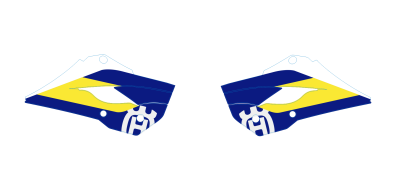 Radiaset Husqvarna TC 85 2014 2015 Decals dekor design graphics aufklebe stickerset nummerset dws mx