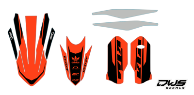Trimset KTM EXC 125 150 250 350 450 2020 Model 23
