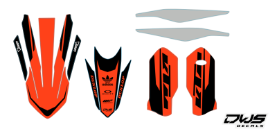 Trimset KTM EXC 125 150 250 350 450 2020 Model 24