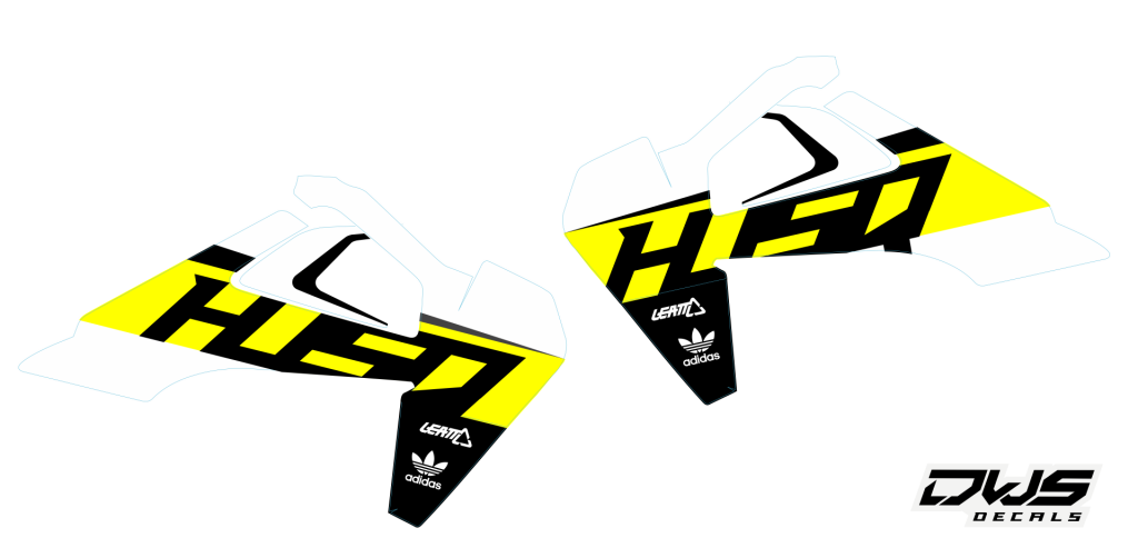 Radiator Radia tank decal stickers aufklebe Husqvarna TC 125 FC 250 350 450 FS 450 2016 2017 2018 Decals dekor design graphics aufklebe stickerset nummerset dws mx side panel front dender rear fender kotflugel supermotard superbiker supermoto nummern