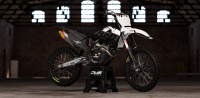 Husqvarna TE FE 2020 Model 1 set Gehele stickerset bestaande uit - Radiaset (2 delig) - Nummerset (5 delig) - Trimset (9 delig) Complete decasl kit consisting off - decals Radiator kit - decals side panels - decals Trimkit DWS Decals DWSDecals stickerset