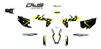 Husqvarna TC FC 250 350 450 2019 2020 Decals DWS Decals DWSDecals stickerset