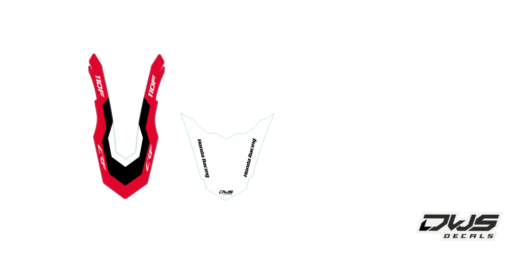 honda crf 110 2019 2020 front fender rear fender achterspatbord voorspatbord