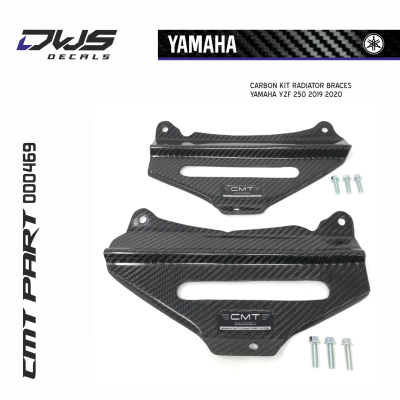 Yamaha cemt carbon yzf 250 2019 2020 dws decals radaitir braces