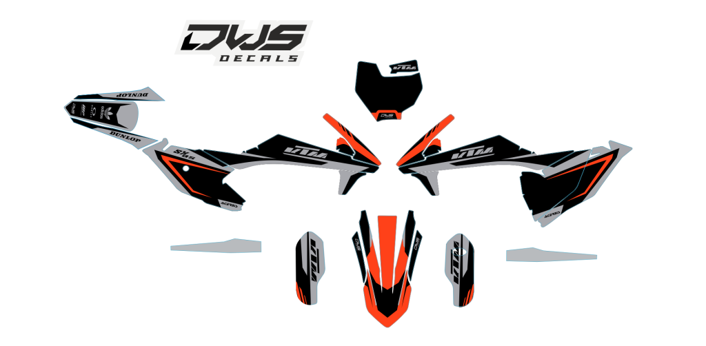 KTM Sx 85 2018 2021 Set Model 8