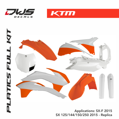 FULL KIT PLASTICS KTM SX/SX-F 2015 - STANDARD
SKU: AC 0017843.553.015 dws decals