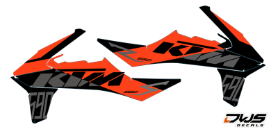 Radiaset KTM 690 SMC R 2019 Model 2 supermoto supermotard supermofools supermotcentral tank radia raditator seitenteile cross mx dirtbike enduro