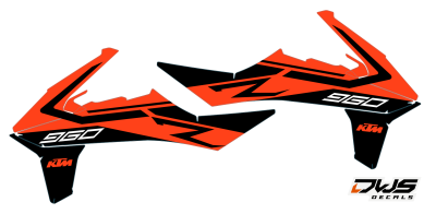 Radiaset KTM 690 SMC R 2019 Model 2 supermoto supermotard supermofools supermotcentral tank radia raditator seitenteile cross mx dirtbike enduro