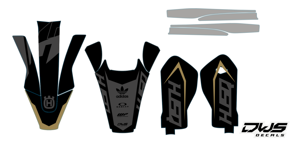 Trimset Husqvarna TE FE 2017 2018 2019 model 3
 
Gehele stickerset bestaande uit:


- voorspatbord sticker

- achterspatbord sticker

- achterbrug stickers

- voorpoot stickers

 

consisting off:


- decal front fender

- decal rear f
