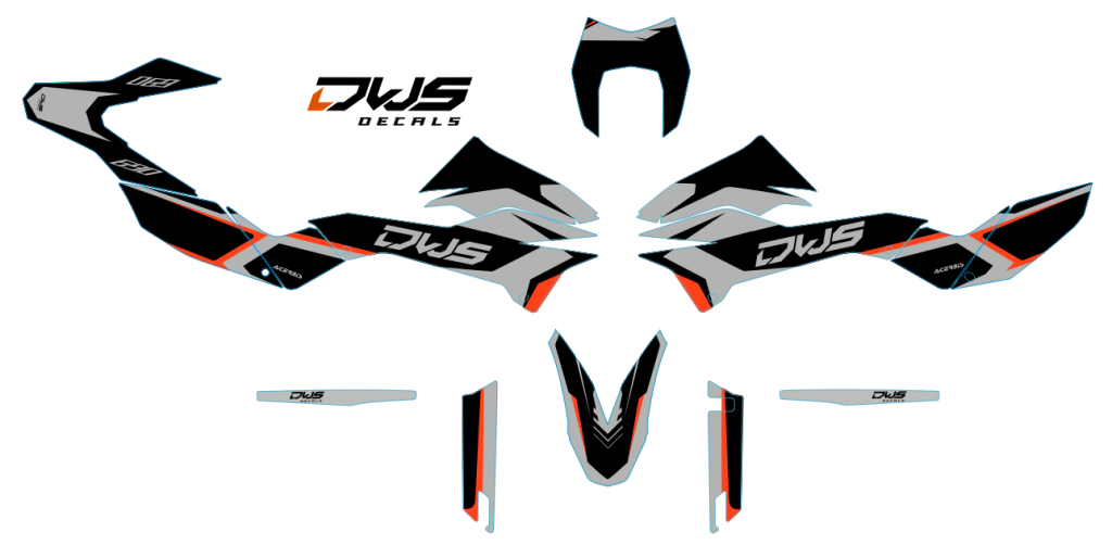 KTM 690 SMC 690 enduro R 2012/2016 Set Model 7