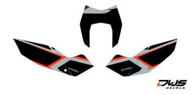Nummerset KTM 690 SMC / 690 enduro R 2012/2016 Model 7