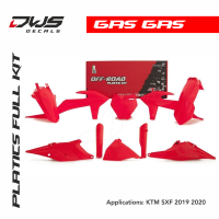 ktm sx sxf 125 250 350 450 gas gas red R-tech dws decals new