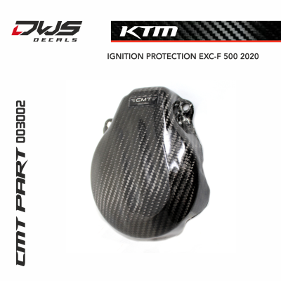 CARBON IGNITION PROTECTION for KTM EXC-F 500 (EU - EUROPE MODEL) 2020 DWS Decals dwsdecals CMT
