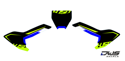 TC 50 husqvarna side panels nummers nummern startnummern cross mx dirtbike supercross 2017 2018 2019 2020
