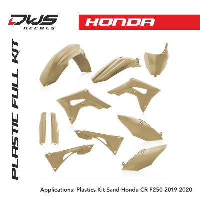 Honda Acerbis Plastics CRF 450 CRF 250 2019 2020 Sand