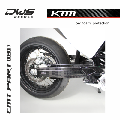 Carbon Swingarm protection for KTM 690 Enduro R 2019-2020