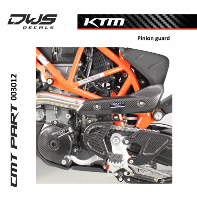 Carbon Pinion Guard for KTM 690 SMC R 2019-2020
