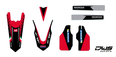Trimset Honda CRF 250 2018 - CRF 450 R/RX 2017-2018 Set Model 17