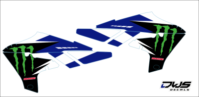 Radiaset Yamaha YZF 450 2018

Radiaset bestaande uit
- 2 Radiastickers (8 delig) dws decals