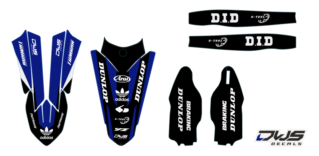 Yamaha YZF 250 4t 2018 2021 trimset model 5