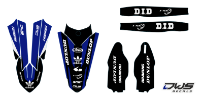 Yamaha YZF 250 4t 2018 2021 trimset model 5