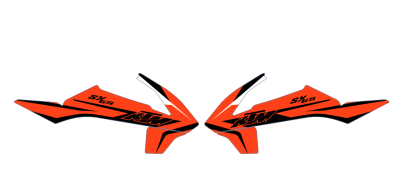 KTM SX 65 2016 2021 model 12 radiaset 