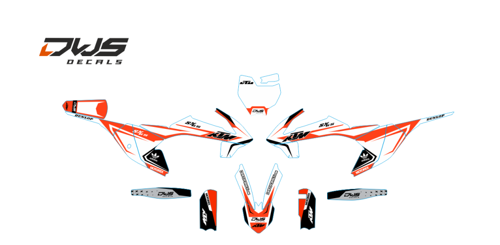 Volledige stickerset Ktm SX 65 2016/2021 Model 13
 

Gehele stickerset bestaande uit
- Radiaset (4 delig)
- Nummerset (7 delig)
- Trimset (8 delig) dws decals 