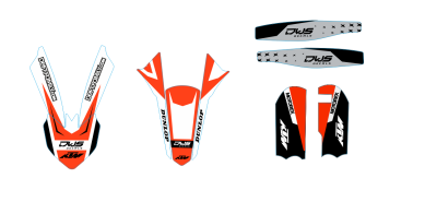 KTM SX 65 2016 2021 model 14 trimset