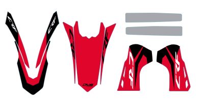 HONDA CRF 250 2018- 2021  CRF 450 2017-2020 trimset