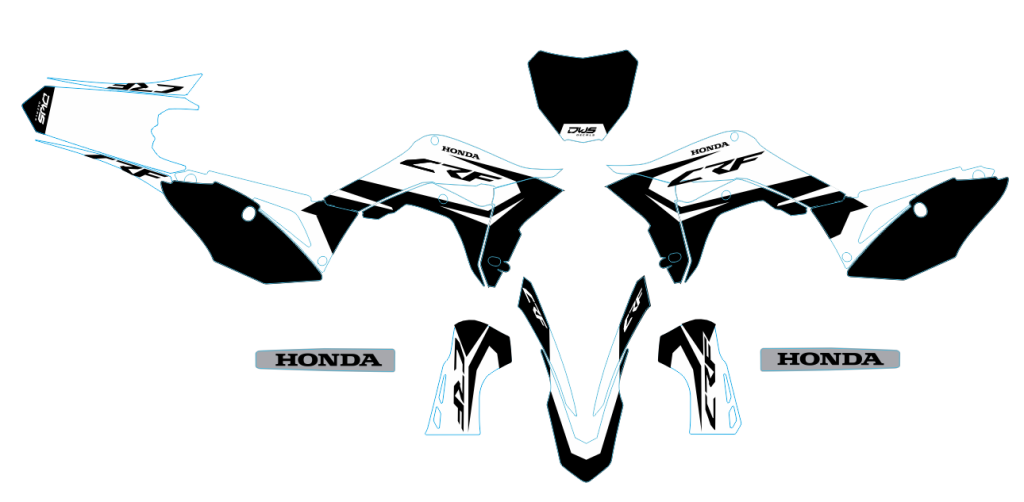 HONDA CRF 250 2018- 2021  CRF 450 2017-2020 model 21