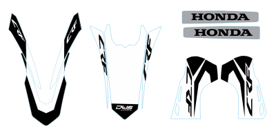 HONDA CRF 250 2018- 2021  CRF 450 2017-2020 trimset model 21