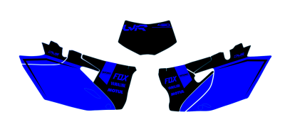 Yamaha WR 450F 2015 nummerset 