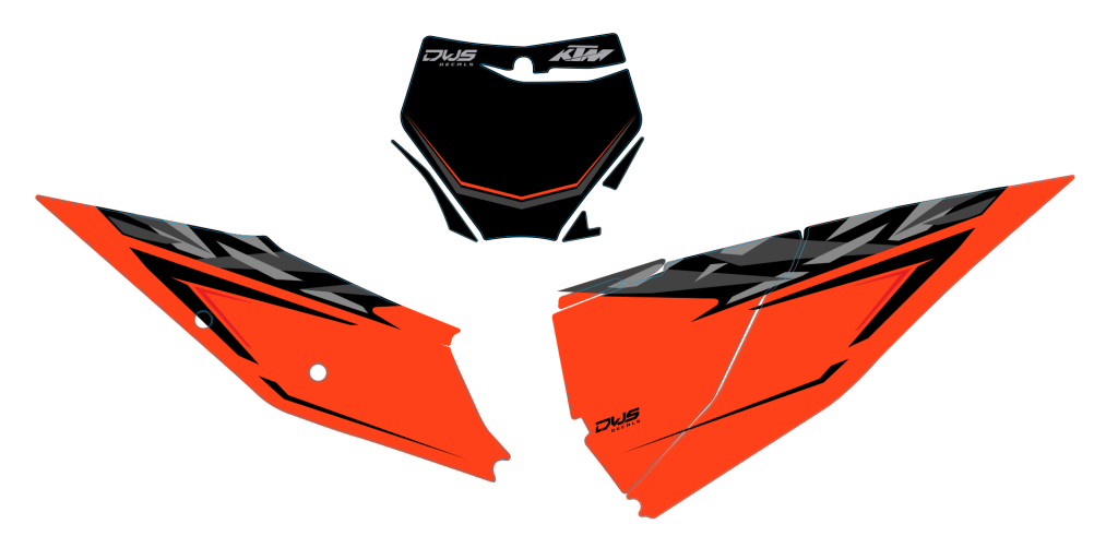 KTM SX SXF 125 250 350 450 2019 2021 model 32 nummerset 
