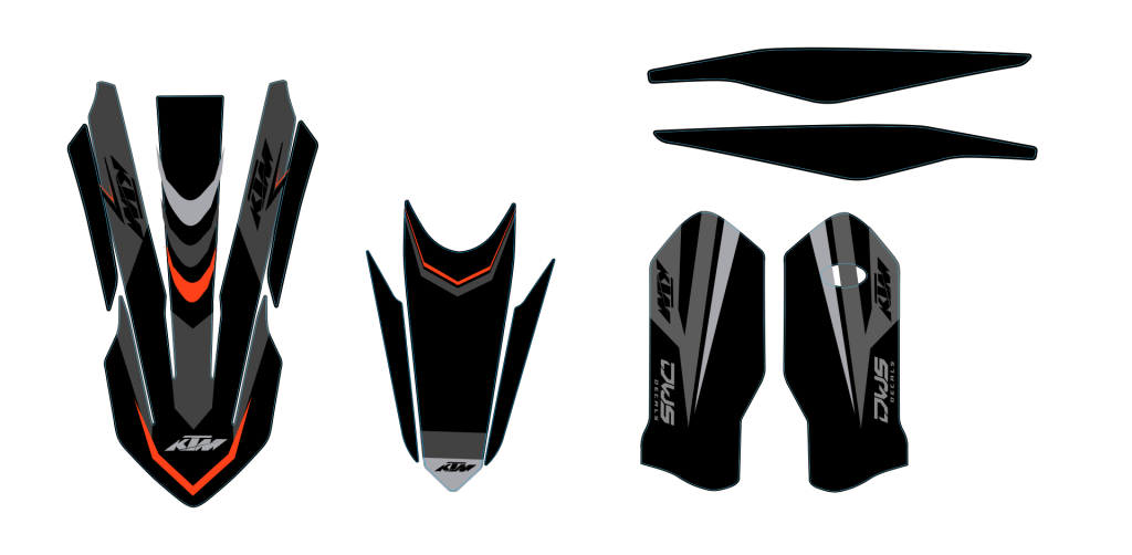 Trimset KTM SX-F SX 125 150 250 350 450 2016/2017 Model 1
 

Trimset bestaande uit:
- Voorspatbord sticker
- Achterspatbord sticker - 3 delig
- Voorvorkbeschermer stickers - 2 delig
- Brugstickers - 2 delig