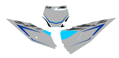 Nummerset KTM SX-F SX 125 150 250 350 450 2016/2017 Model 1
Nummerset bestaande uit
- Voornummer en zijnummers (5 delig)