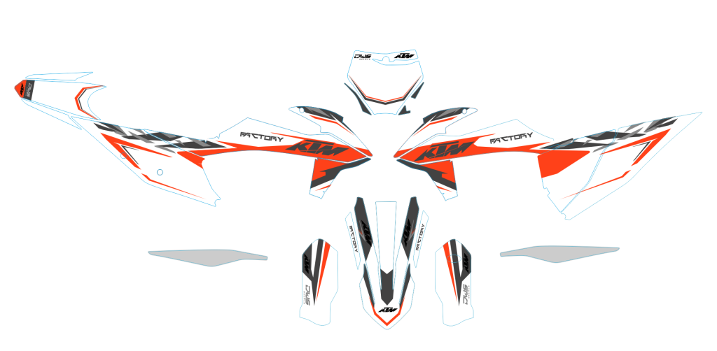 Complete stickerset KTM SX SX-F 125 150 250 350 450 2019 2020

Gehele stickerset bestaande uit
- Radiaset (6 delig)
- Nummerset (4 delig)
- Trimset (10 delig)

 

Complete decalkit KTM SX SX-F 125 150 250 350 450 2019 

consisting off:
- Radia