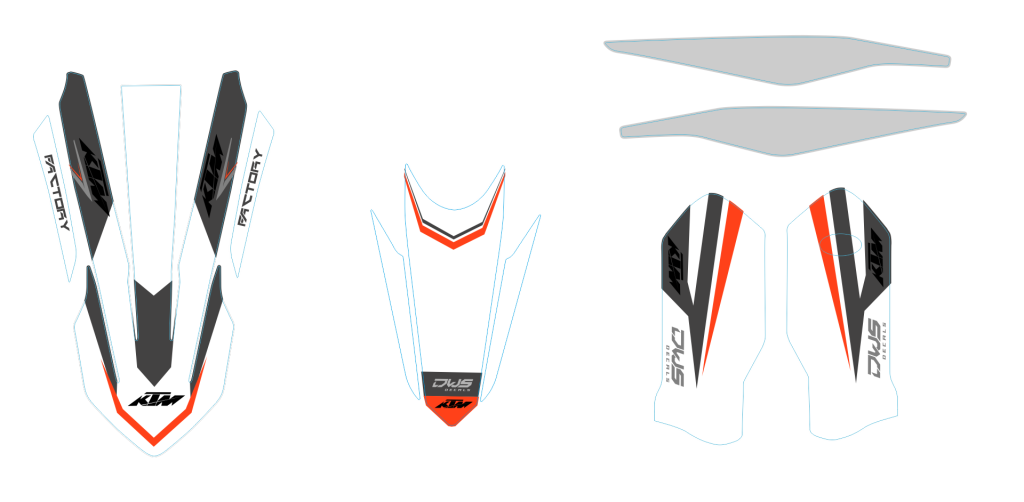 Trimset KTM SX-F SX 125 150 250 350 450 2016/2017 Model 1
 

Trimset bestaande uit:
- Voorspatbord sticker
- Achterspatbord sticker - 3 delig
- Voorvorkbeschermer stickers - 2 delig
- Brugstickers - 2 delig