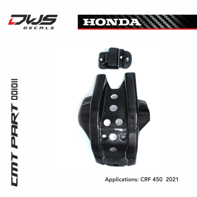 CARBON SKIDPLATE for HONDA CRF 450 R 2021