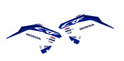 Radiaset Honda CRF 450 2013/2016 Honda CRF 250 2014/2016 Model 8
 

2017 Look! 

Radiaset bestaande uit
- 2 Radiastickers (6 delig) motocross dws decals grapichs kit honda crf 450 2021 