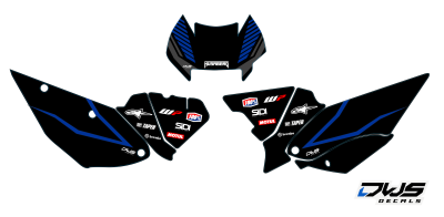 Nummerset Husaberg FE 390 450 570 2009 2010 2011 2012 Decals dekor decore design graphics aufklebe stickerset nummerset dws mx