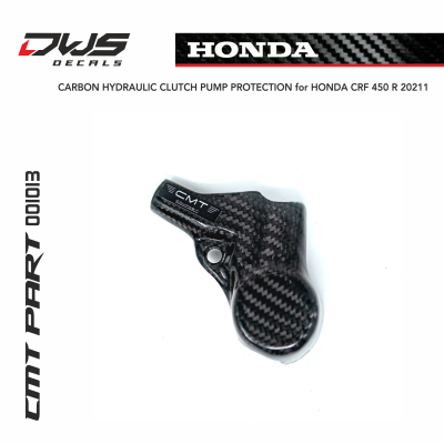 CARBON HYDRAULIC CLUTCH PUMP PROTECTION for HONDA CRF 450 R 2021 