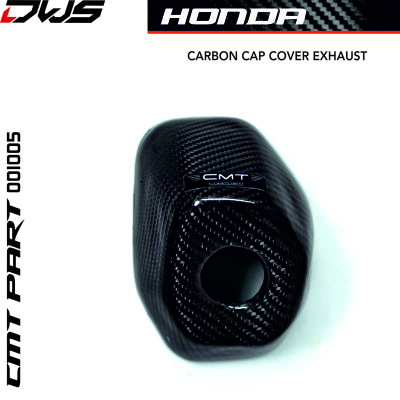 CARBON CAP COVER EXHAUST for HONDA CRF 450 R 2021