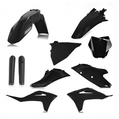 FULL KIT PLASTIC GAS GAS MC 21/22 BLACK