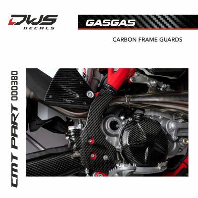 GAS GAS CARBON FRAME GUARDS