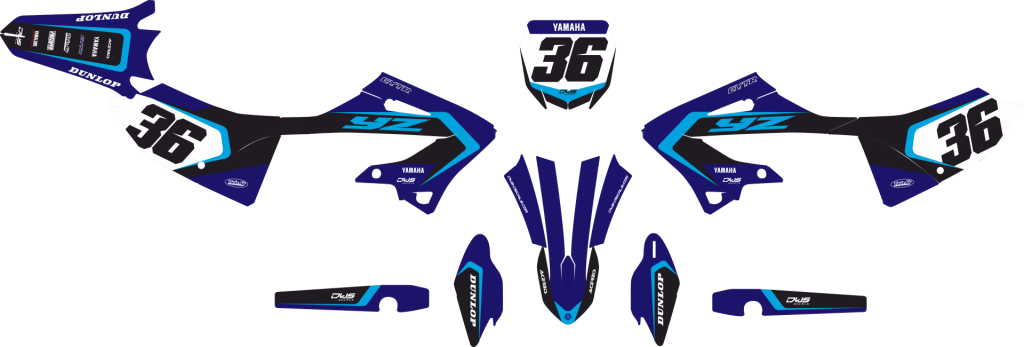Yamaha YZ 125 250 2022 MODEL 4012