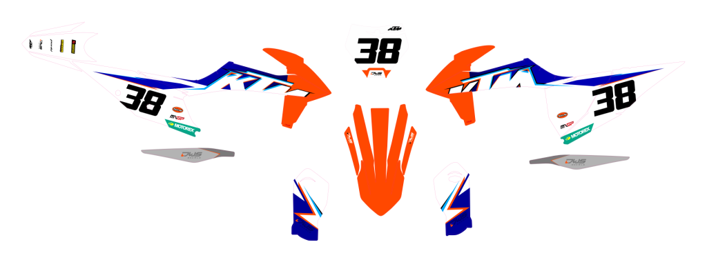 KTM SX SX-F 125/150/250/350/450 2019-2022 MODEL 37