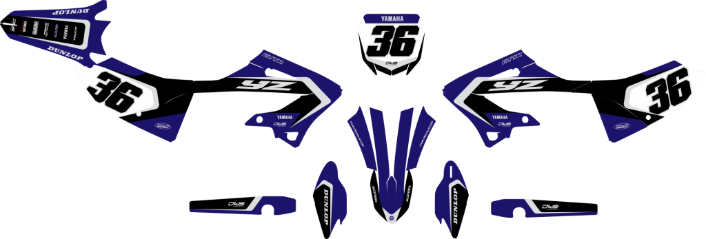 Yamaha YZ 125 250 2022 model 4010