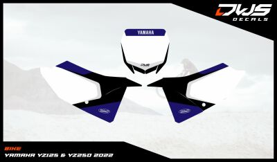 NUMMERSET YAMAHA MODEL 4013 YZ 125 250 2022